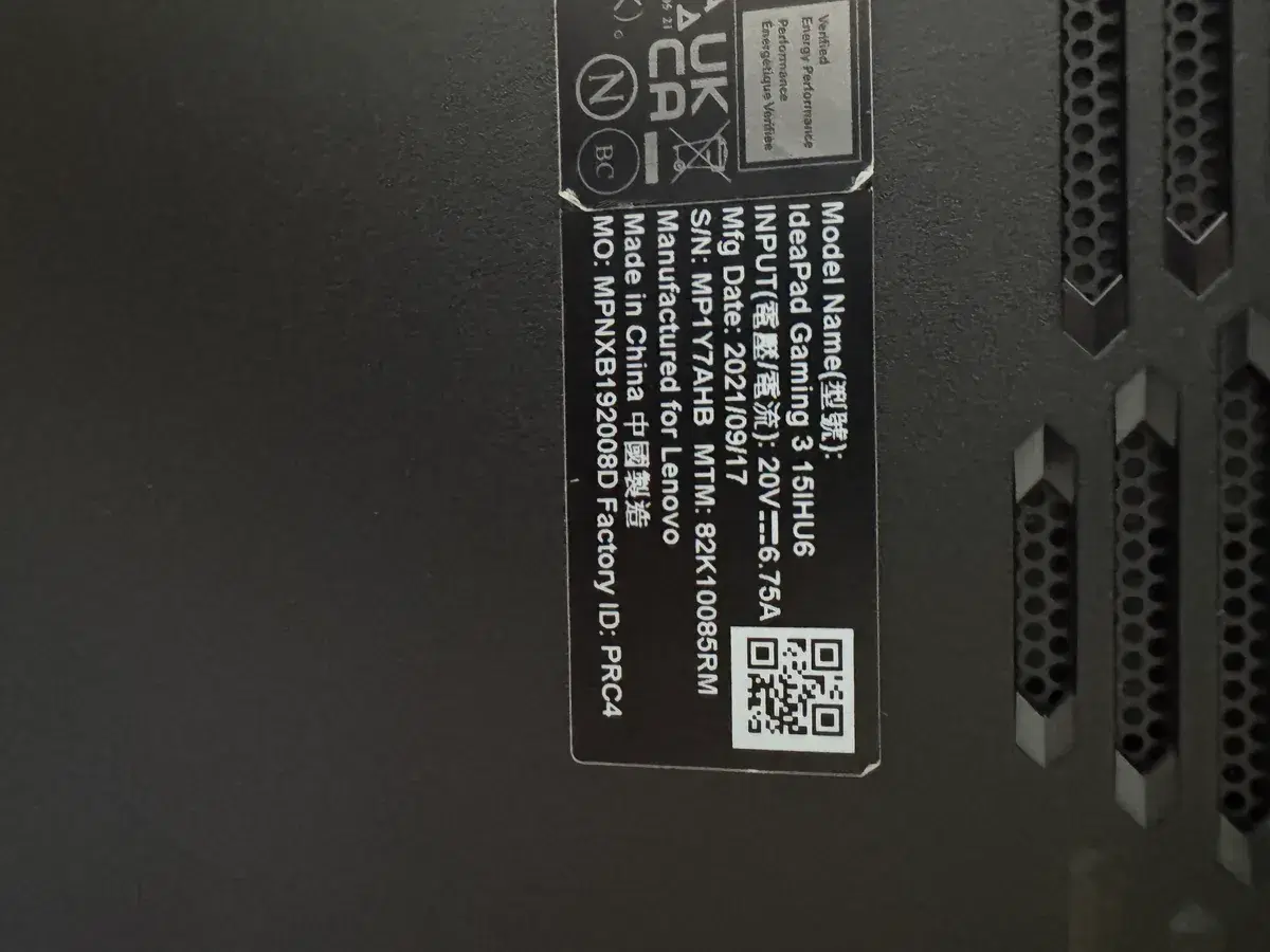 Shes Laptop LENOVO IDEAPAD Gaming 3 15IHU6 | i5-11300H | 16 GB RAM | 512GB SSD | RTX 3050 - 2